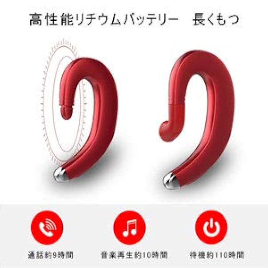 商品Bluetooth ヘッドセット 片耳 イヤホン 耳掛け式 Amazon.co.jp: Bluetooth ヘッドセット 片耳 左右耳兼用 IPX7